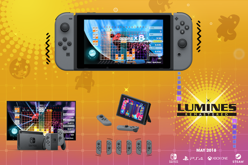 「ルミネス リマスター」が Nintendo Switch™・PlayStation®4・Xbox One・Steam で2018年5月に発売
